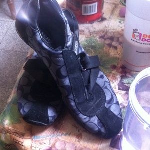 Coach sneakers gently worn