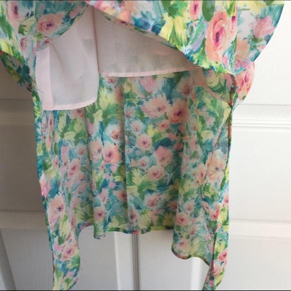 NWT Topshop floral spring summer dress - Picture 3 of 4
