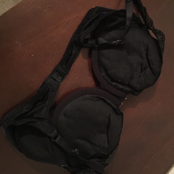 Black Lace Push Up Bra - Picture 3 of 3
