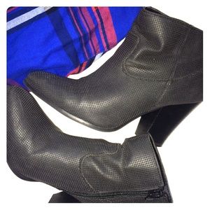 Nine West Black Booties
