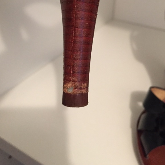 Michael Kors black strappy heels - Picture 4 of 4