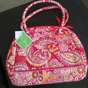 Vera Bradley Bowler in Raspberry Fizz pattern
