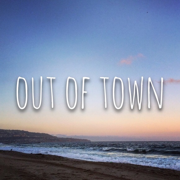 Out of town till Tuesday 11/24....