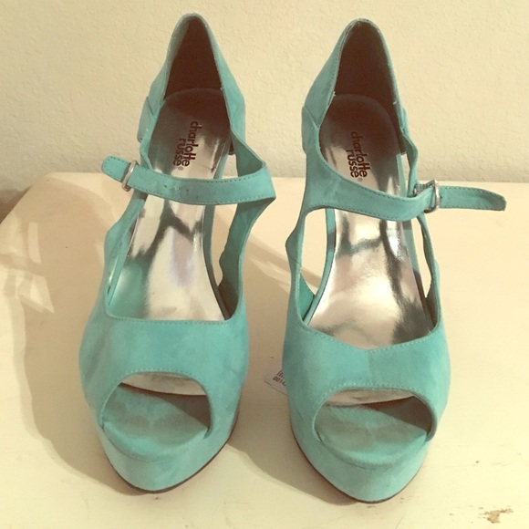 Teal Charlotte Russe heels