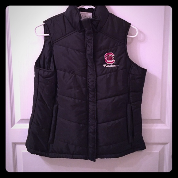 South Carolina gamecocks puffy vest