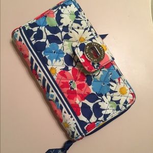 Vera Bradley flowered wallet.