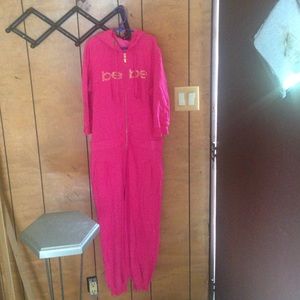 Authentic Pink Bebe Romper😏