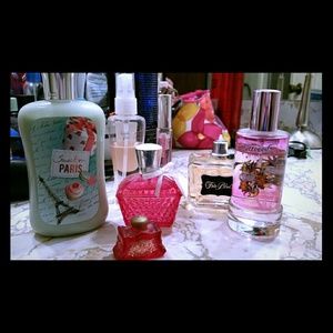 New lotion & used perfume lot