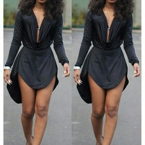 Beautiful black dresses open front