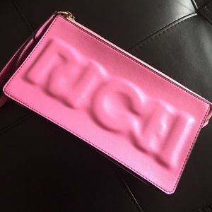 Brand New Pink RICH Clutch