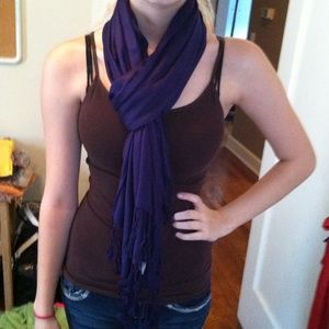 Super warm Purple scarf! 💯%cashmere so nice!
