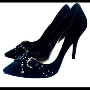 BCBGeneration Studded Buckle Heels