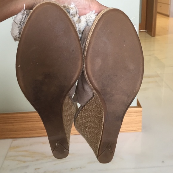 Prada wedge suede dark/light beige - Picture 3 of 3