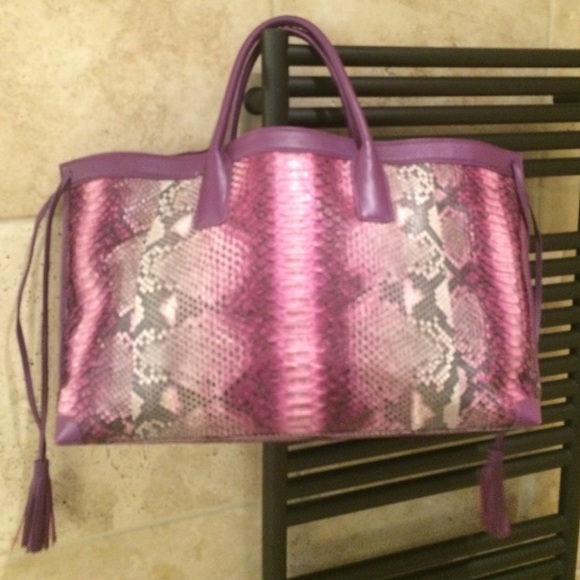 Authentic Python large tote - Picture 2 of 4