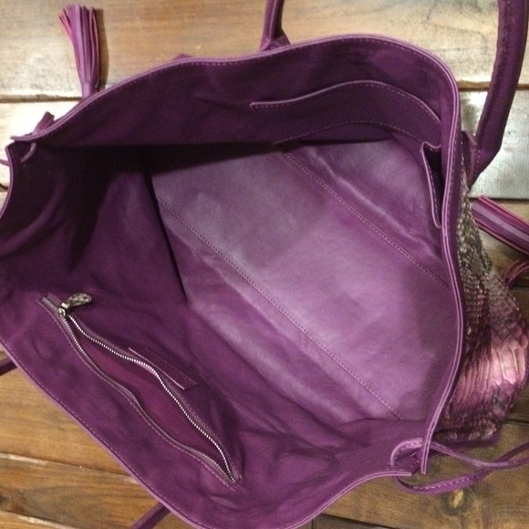 Authentic Python large tote - Picture 3 of 4