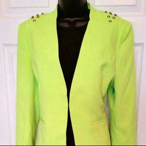 Neon Green Blazer
