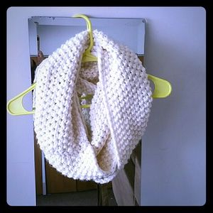 Cream Infinity Scarf
