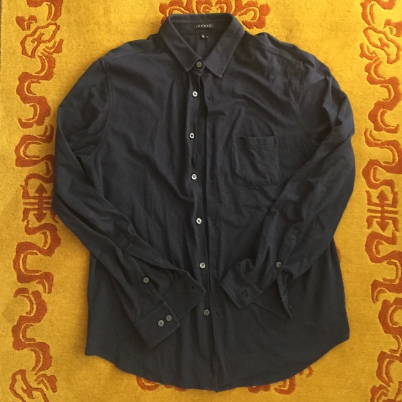 MENS. Theory Button Up Shirt