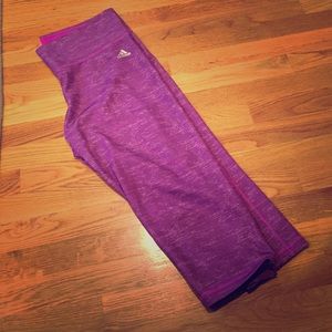 Adidas High Waisted Capri Leggings