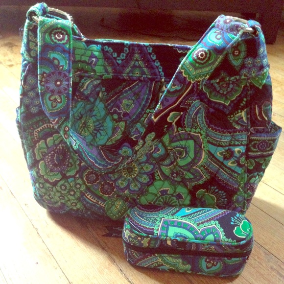 VB Retired Blue Rhapsody Handbag & Glasses Case