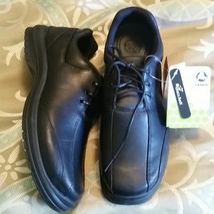 Mens Crocs leather work shoes