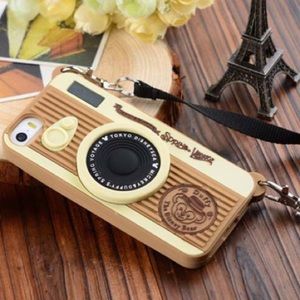 Tokyo Disney iPhone 6 Plus Camera Case Straps New