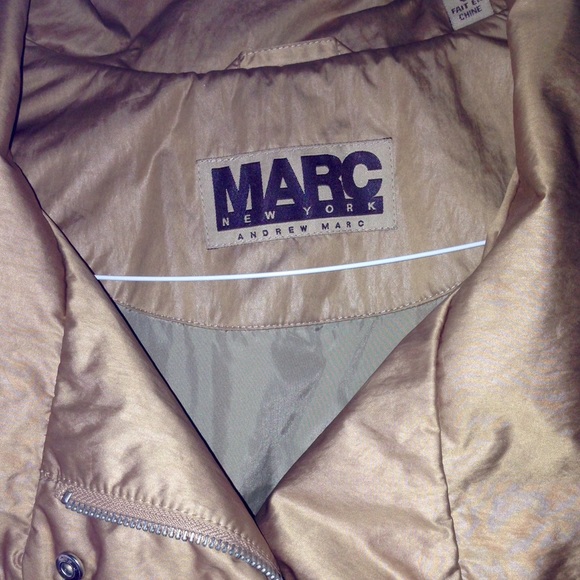 Great condition Marc NY copper trench coat - Picture 2 of 3