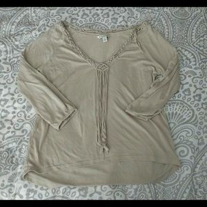 American Eagle Fringe Top