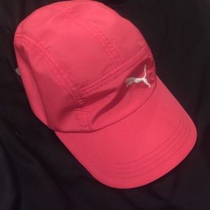 Pink puma hat