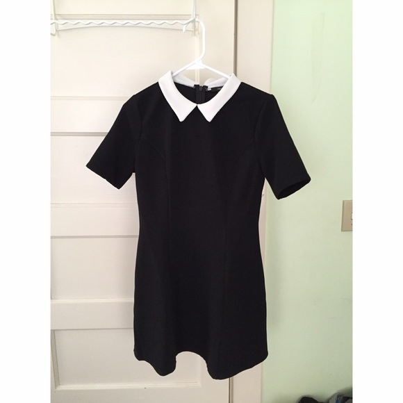 Black & White Forever 21 Elegant Dress - Picture 1 of 4
