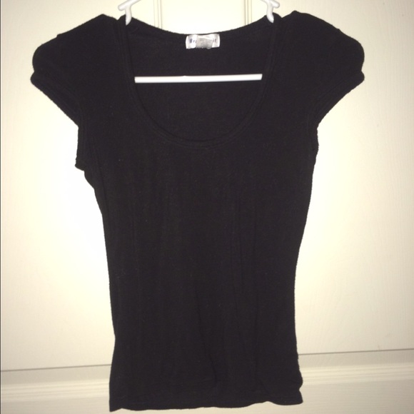 Weathervane Black Scoop Neck Size S - Picture 4 of 4