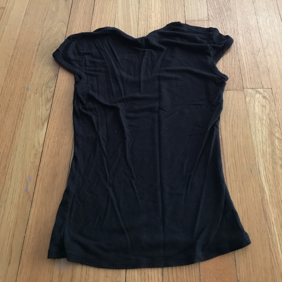Weathervane Black Scoop Neck Size S - Picture 3 of 4