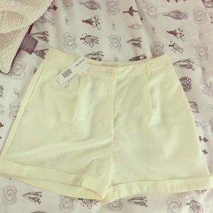 American Apparel Pleated Cuff Shorts. Never worn!
