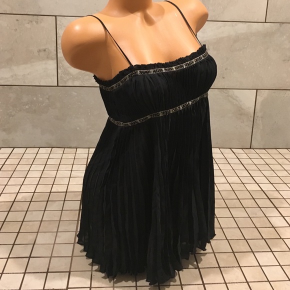Express Tops - Express Black Baby Doll Top