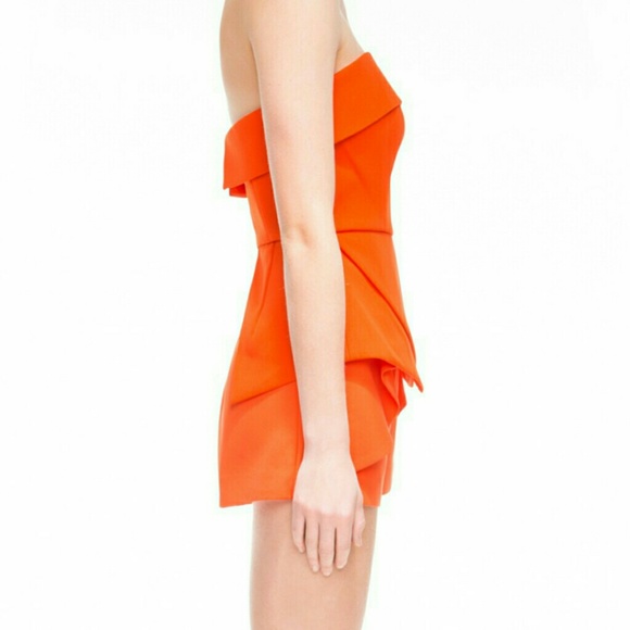 [SOLD] Finders Keepers Bustier Orange - Picture 2 of 4
