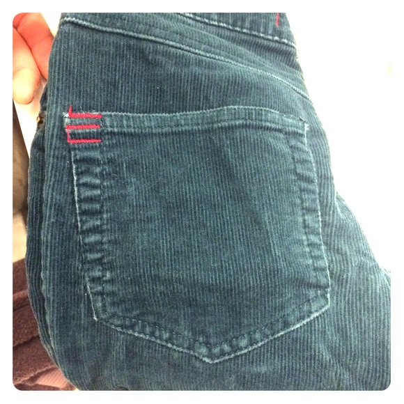 Corduroy skinny pants