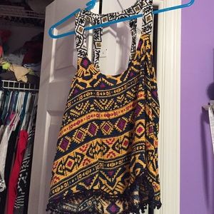 Cute Aztec crop top