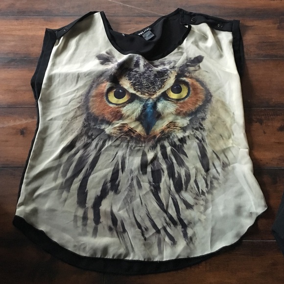 Wet Seal owl top
