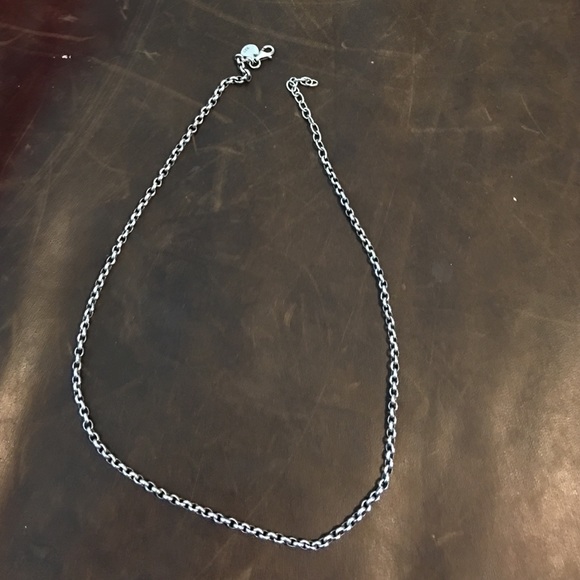 Waxing Poetic Sterling chain 16"-18"