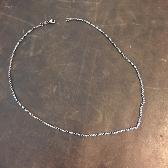 James Avery box chain 16 inches