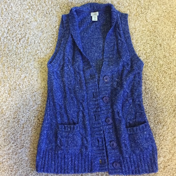 Lands End long vest