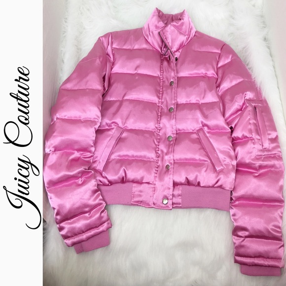 Juicy Couture Pink Puffer Jacket on 