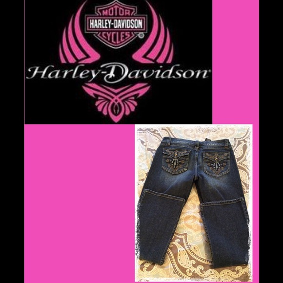 🚫SOLD🚫 🏍 Limited Addition Harley Davidson Jeans