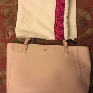 Tory Burch pink tote for trade