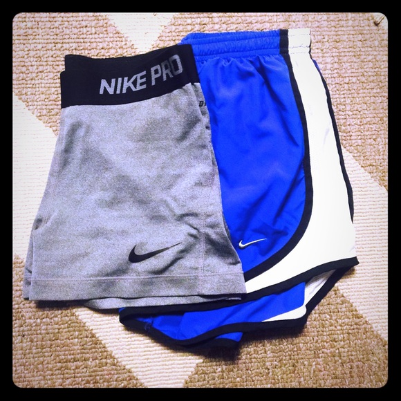 Nike spanks and Nike shorts