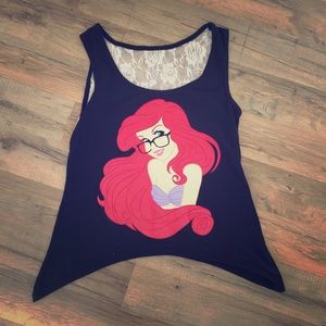 Little mermaid tank