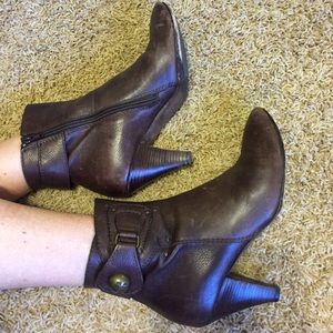 Miss Sixty brown ankle boots