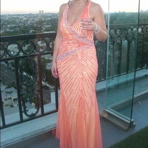 Designer cocktail dress