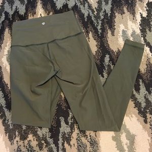 Roll down wunder under leggings, sz 6