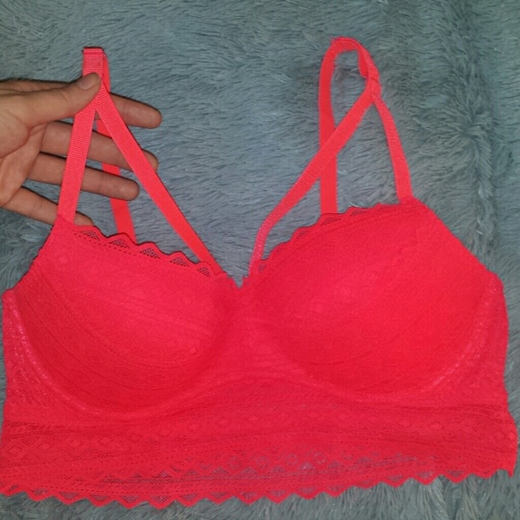 Hot pink Victoria's Secret caged front NWOT